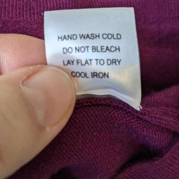 Anthony Richards | Eggplant sweater | size XLP - Picture 5 of 5